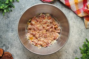 Запеченный фарш - фото шаг 7