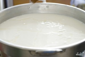 Домашний сыр из молока и уксуса - фото шаг 4