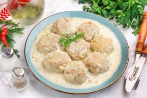 Ежики в сливочном соусе - фото шаг 9