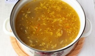 Грибной суп из маслят - фото шаг 8