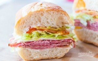 Итальянский клубный сэндвич - фото шаг 6