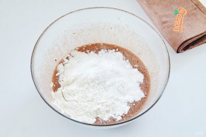Шоколадно-мятный пирог - фото шаг 10
