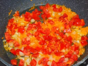 Рис с томатами на гарнир - фото шаг 3