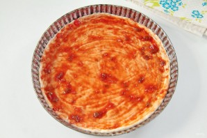 Простая пицца с луком - фото шаг 8