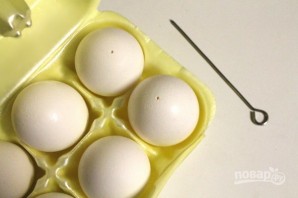 Маринованные куриные яйца - фото шаг 1