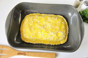 Пирог со шпинатом и яйцом - фото шаг 8