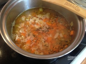 Морковный суп с булгуром - фото шаг 7