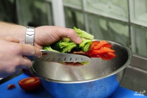 Салат из капусты брокколи - фото шаг 5