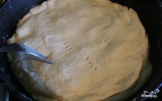 Яблочный пирог на сковороде - фото шаг 5
