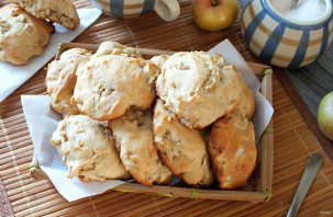 Печенье с яблоками на сметане - фото шаг 11