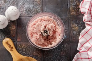 "Мясо по-французски" из куриного фарша - фото шаг 3