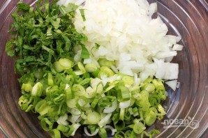 Салат с овощами и булгуром - фото шаг 5