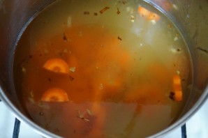 Суп с куриным фаршем - фото шаг 4