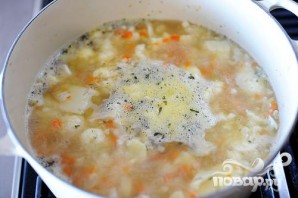 Вкусный суп из цветной капусты - фото шаг 7