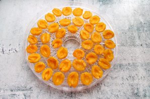Цукаты из абрикосов в сушилке - фото шаг 5