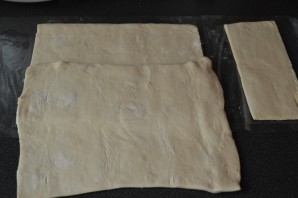 Пирог с черникой из слоеного бездрожжевого теста - фото шаг 1