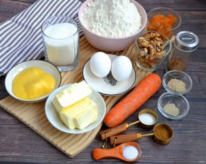 Морковная коврижка - фото шаг 1