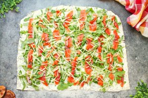 Рулет из лаваша с рыбой - фото шаг 6