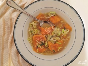 Суп из тыквы с сыром - фото шаг 4