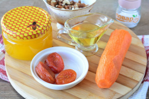 Салат из моркови и кураги - фото шаг 1