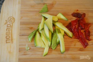 Овощная кесадилья с красной фасолью - фото шаг 2
