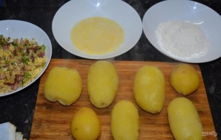 Картофель с начинкой - фото шаг 6