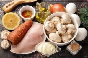 Салат "Золотая лошадь"