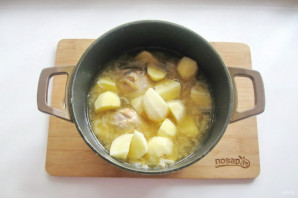 Азербайджанский суп из курицы - фото шаг 8