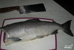Рыба в фольге на сковороде - фото шаг 1