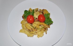 Картофель, запеченный в сметане - фото шаг 7