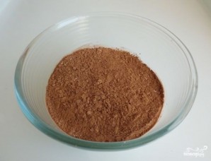 Шоколадное печенье с какао - фото шаг 2