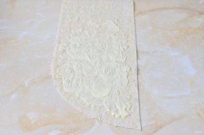 Конвертики с ветчиной и сыром - фото шаг 2