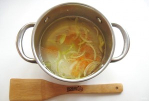 Куриный суп с брюссельской капустой - фото шаг 3