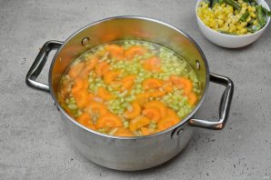 Куриный овощной суп - фото шаг 4