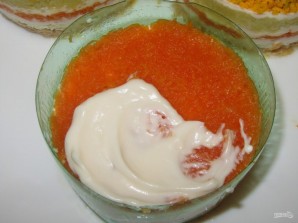 Салат "Мимоза" с картошкой и сыром - фото шаг 4