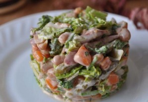 Колбасный салат по-немецки - фото шаг 4