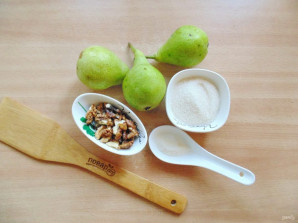 Варенье из груш с орехами - фото шаг 1