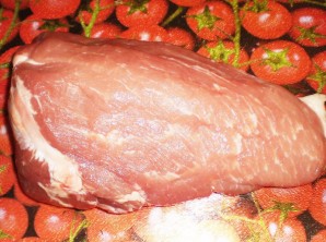 Свинина (отбивная, жаренная на сковороде в кляре) - фото шаг 1