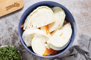 Капуста квашеная кусками - фото шаг 6
