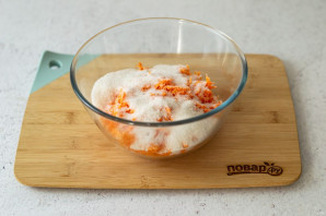 Веганский морковный кекс - фото шаг 3