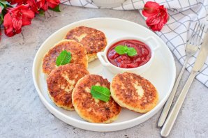 Сырники без манки - фото шаг 10