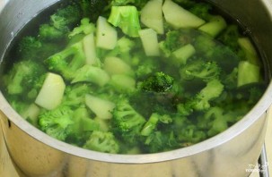 Крем-суп из брокколи диетический - фото шаг 3