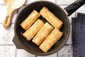 Блинчики с курицей - фото шаг 18