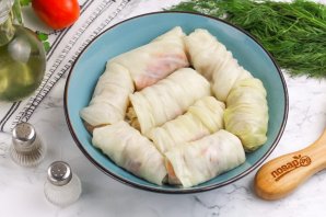 Голубцы в микроволновке - фото шаг 10