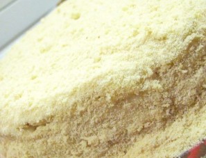 Торт на сковороде с заварным кремом - фото шаг 15