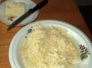 Простой хачапури с сыром в духовке - фото шаг 2