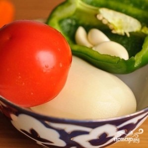Суп с фрикадельками и помидорами - фото шаг 1