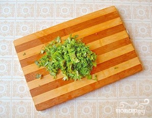 Салат с кольраби и корнем петрушки - фото шаг 5