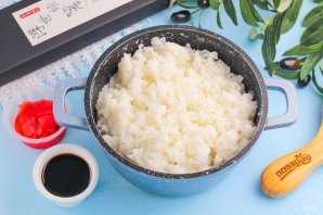 Запеченные роллы - фото шаг 2