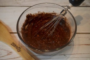 Шоколадное печенье с эспрессо и сахарной глазурью - фото шаг 3
